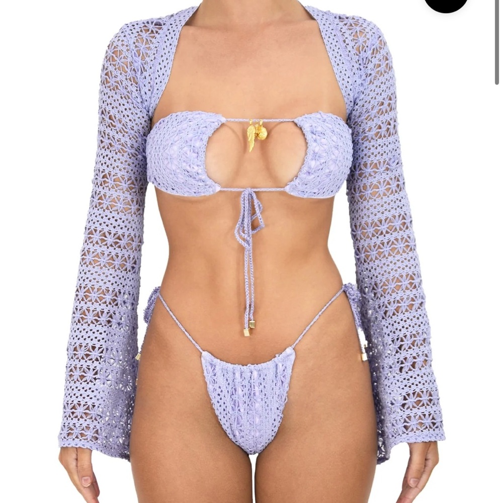 HEART OF SUN CHICA BOLERO CROCHET SHRUG